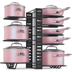 Organizador de Panelas e Tampas para Armário Cozinha