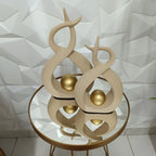 Enfeite Decorativo em Cerâmica - 02 peças